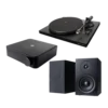 Argon Audio SA1 Mk2 + FORUS + TT Mk2 Platenspelersysteem – Compacte Hi-Fi Stereo met Analoge Focus