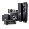 Argon Audio Forus 55 + Center + Forus 4 (Zwart)