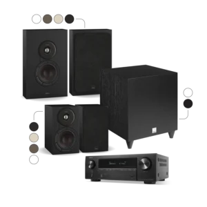 DALI SONIK + DENON AVR 1800H (Zwart)