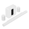 Sonos Arc Ultra + Sub G4 + Era 100 (Wit)